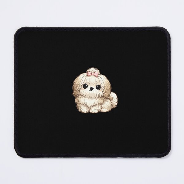 Item preview, Lhasa Apso dog, Kawaii Cute Design designed and sold by shadow-bloom.