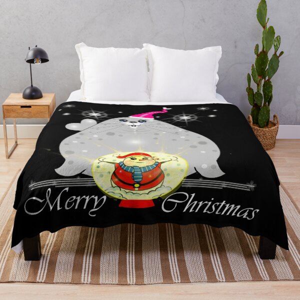 Item preview, Linda foca en Nochebuena designed and sold by Shirley cute art .
