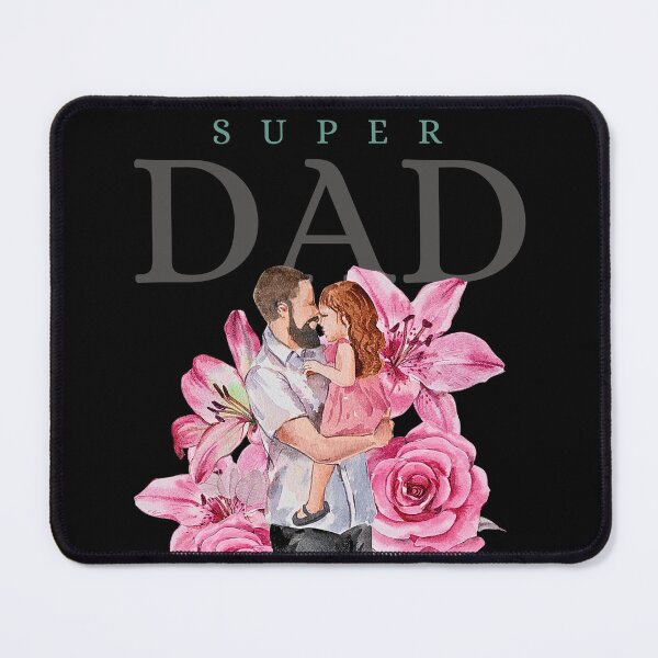 Item preview, Super Dad T-Shirt – Father and Daughter Floral Illustration, Dad Life Gift, Father’s Day Shirt designed and sold by Danny-Arts1.