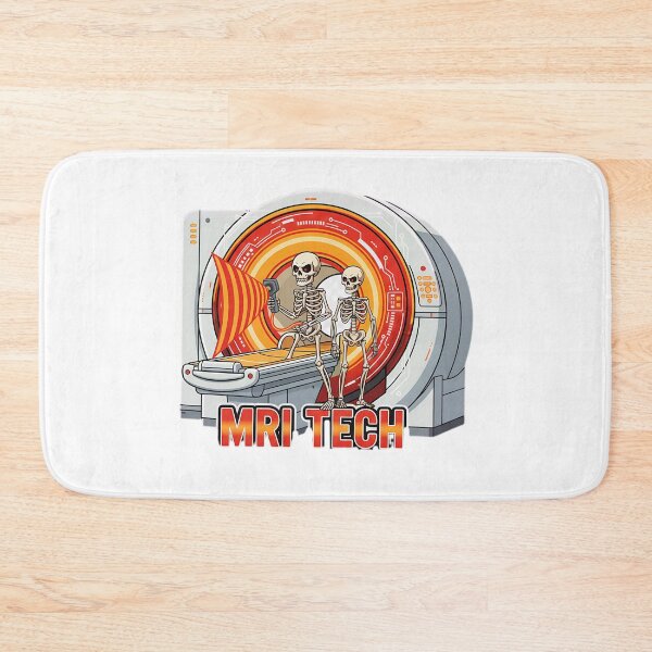Item preview, Funny MRI Technologist Skeleton - Retro Radiology Tech Medical Humor designed and sold by MyProfessionaltees.