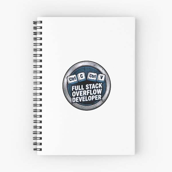 Item preview, Full Stack Overflow Developer Ctrl C Ctrl V Funny Programmer Badge designed and sold by Fenay Designs.