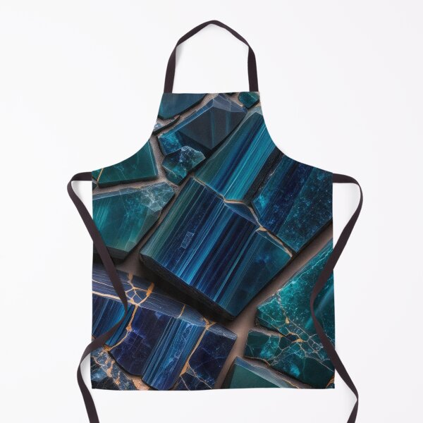 Item preview, Blue Onyx Stone Fragments With Gold Veins designed and sold by SassyArtistry.