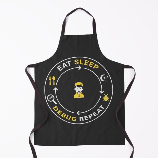 Item preview, Eat Sleep Debug Repeat T-Shirt  Programmer Developer Coding Life Shirt designed and sold by Design-Pro-21.