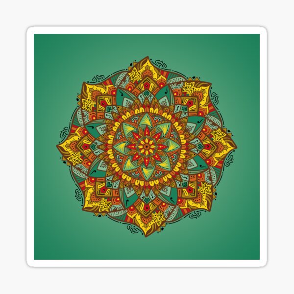 Mandala bloom Sticker
