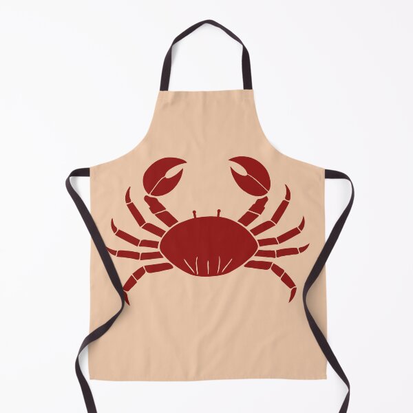 Item preview, Crimson Crab | Minimalist Marine Art designed and sold by MammothArt.