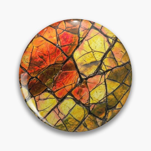Item preview, Yellow and Red Ammolite: Buffalo Stone designed and sold by Tridentulus.