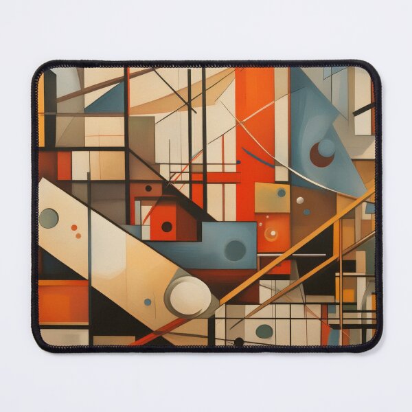 Item preview, Modern geometric abstract with lines and shapes designed and sold by SassyArtistry.