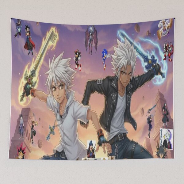 Item preview, KH Anime Crossover designed and sold by Black Saiyan Magician's Merchandise.