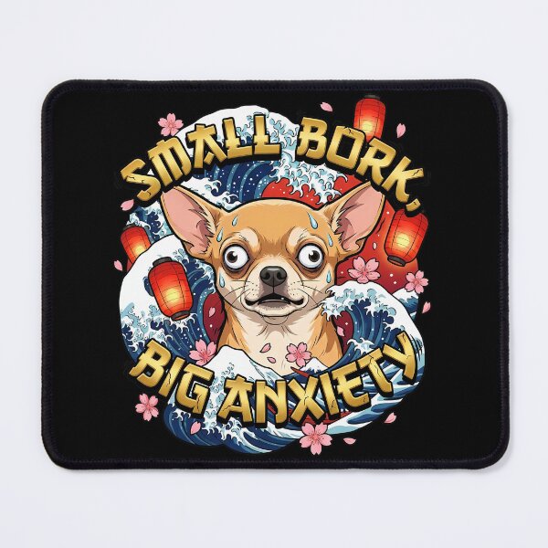 Item preview, Trembling Chihuahua Big Anxiety Japanese Wave Lantern  designed and sold by Tong4130.