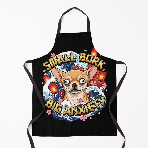 Item preview, Trembling Chihuahua Big Anxiety Japanese Wave Lantern  designed and sold by Tong4130.