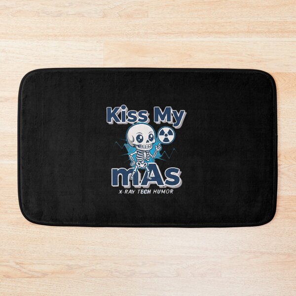 Item preview, Kiss My mAs - Funny X-Ray Tech Skeleton Radiographer Humor designed and sold by MyProfessionaltees.