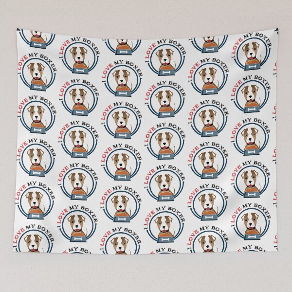 Item preview, AMO MI BOXER designed and sold by SwiftStyleArt8.