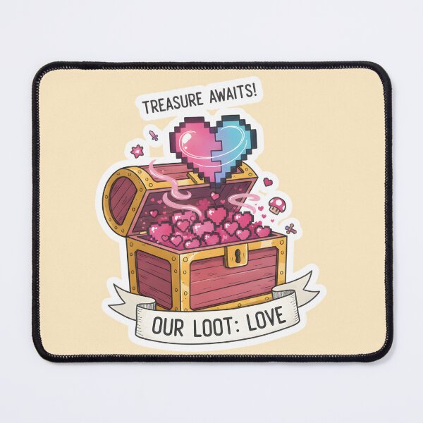 Item preview, Gamer Loot Love Heart designed and sold by Avensysshop.
