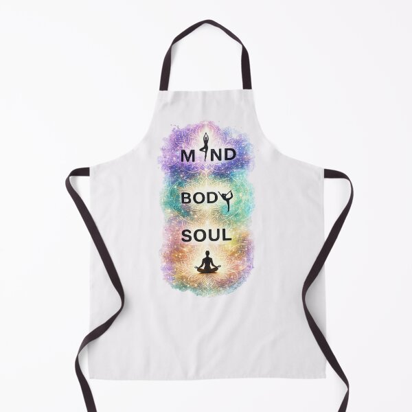 Item preview, Mind Body Soul Chakra Meditation Spiritual Art designed and sold by V-ForAll.