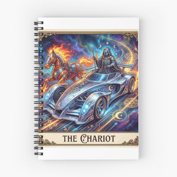 Item preview, The Chariot Tarot Card | Fire Horse 2026 Edition designed and sold by ryanguas.