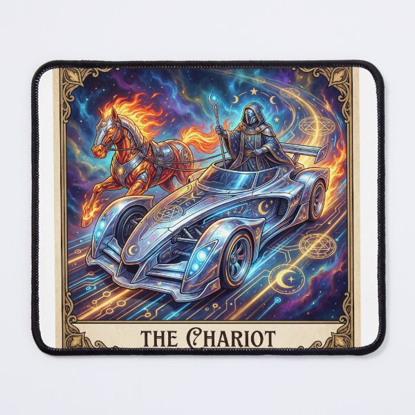 Item preview, The Chariot Tarot Card | Fire Horse 2026 Edition designed and sold by ryanguas.