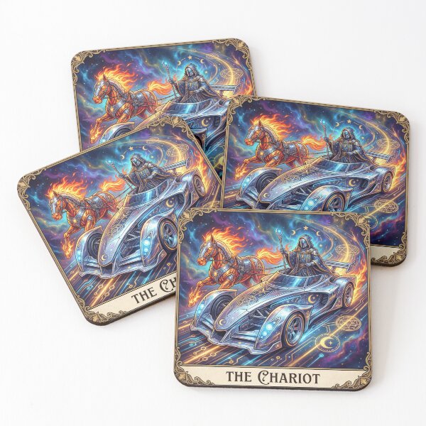 Item preview, The Chariot Tarot Card | Fire Horse 2026 Edition designed and sold by ryanguas.