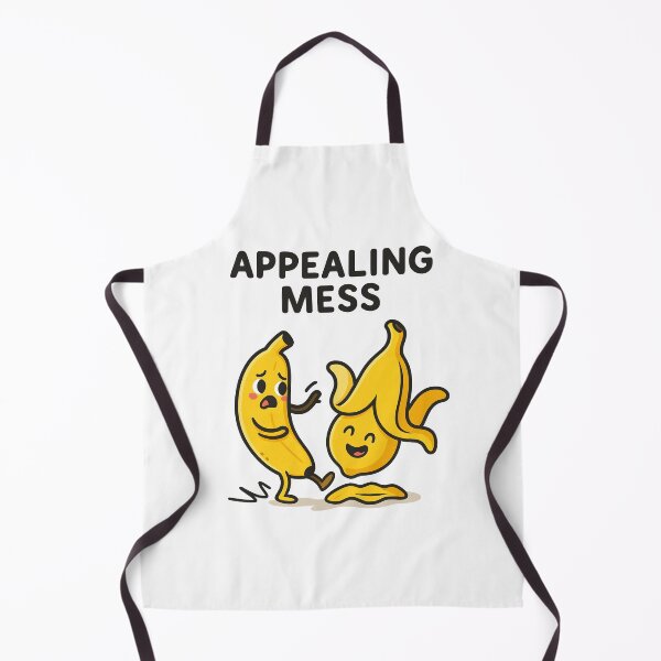 Item preview, Funny Appealing Mess Cartoon Banana Pun Illustration. designed and sold by The-T-In-Retro.
