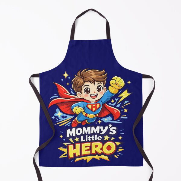 Item preview, Mommy’s Little Hero – Cute Cartoon Superhero for Kids designed and sold by JerryBahama.