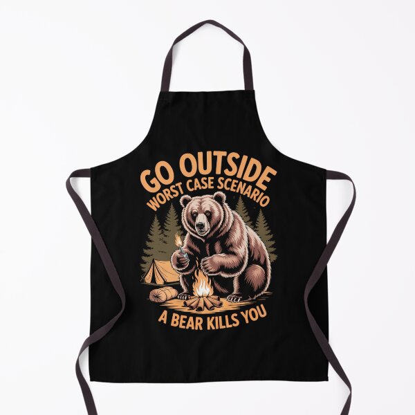 Item preview, Bear Hiking Joke Meme Adventure designed and sold by SyncSusscess.