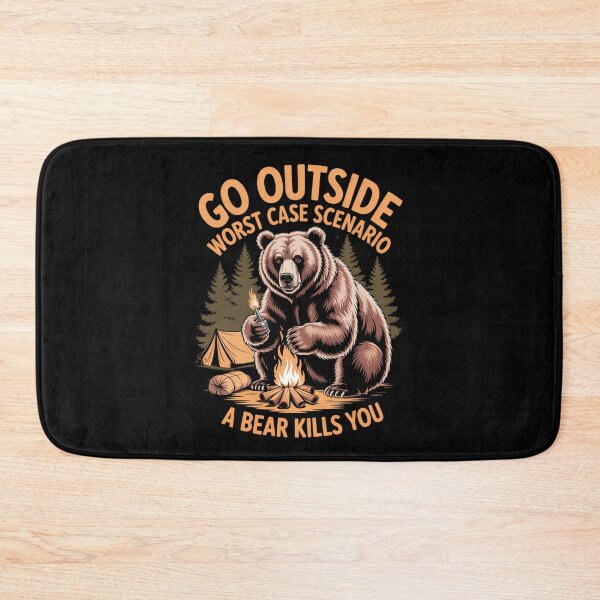 Item preview, Bear Hiking Joke Meme Adventure designed and sold by SyncSusscess.