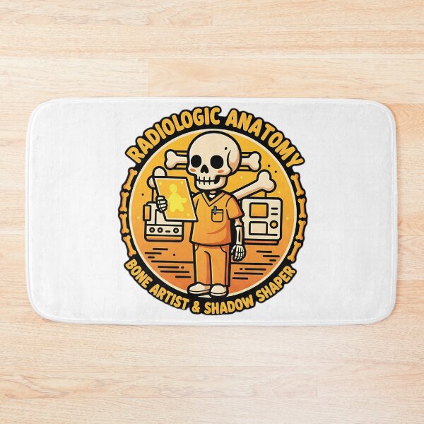Item preview, Radiologic Anatomy Bone Artist Shadow Shaper - Funny Rad Tech Skeleton designed and sold by MyProfessionaltees.
