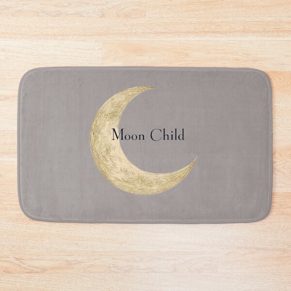 Item preview, Moon Child – Minimalist Crescent Moon Spiritual Art designed and sold by InnerFaith.