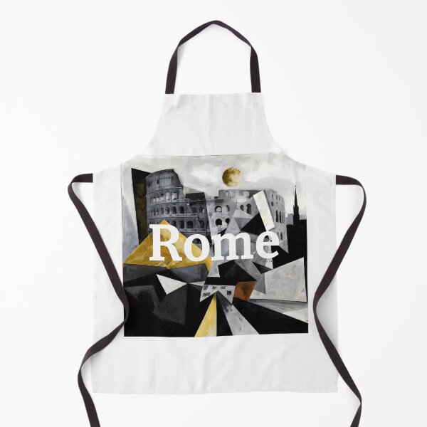 Item preview, Geometric Rome Art | Bauhaus Style Italy Poster | Mid-Century Modern Colosseum Wall Art designed and sold by OzzFrequency.