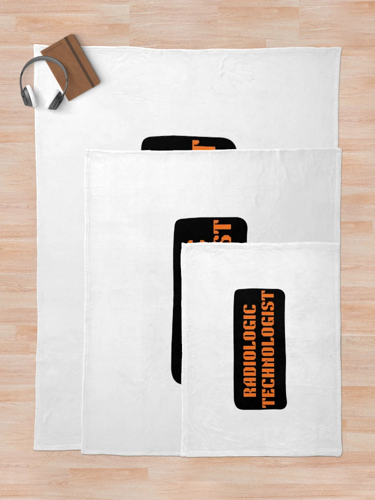 Thumbnail 5 of 6, Throw Blanket, Pixel-Perfect Radiographer Radiologic technologist designed and sold by MyProfessionaltees.