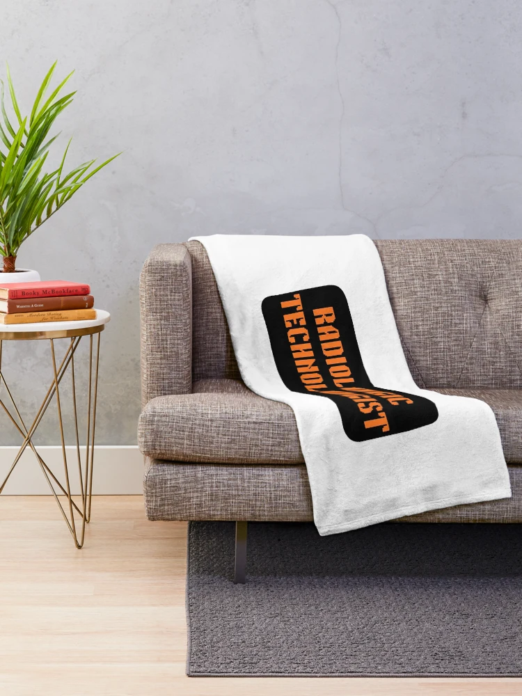 Thumbnail 2 of 6, Throw Blanket, Pixel-Perfect Radiographer Radiologic technologist designed and sold by MyProfessionaltees.