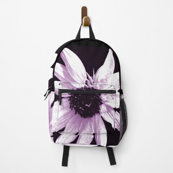 Item preview, White & Purple Sunflower – Botanical Remix designed and sold by Artondra Hall.