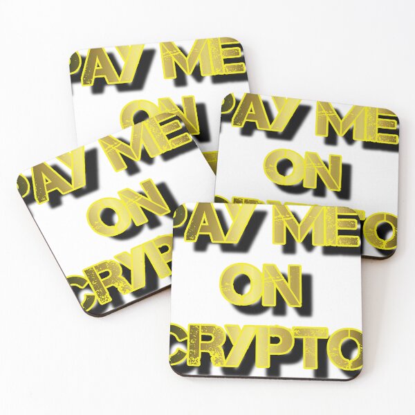 Item preview, Pay me in crypto designed and sold by Boubashop85.