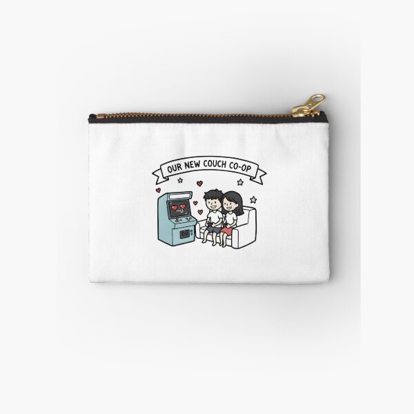 Item preview, Couch Co-Op Gamer Couple designed and sold by Avensysshop.