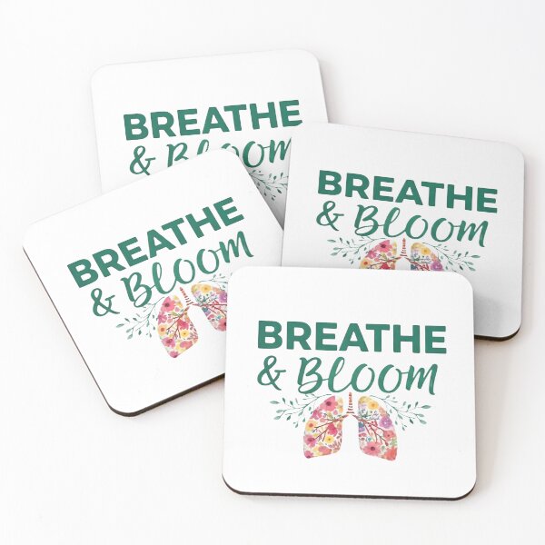 Item preview, Breathe & Bloom: Floral Lungs Wellness Illustration designed and sold by VibranPalette.