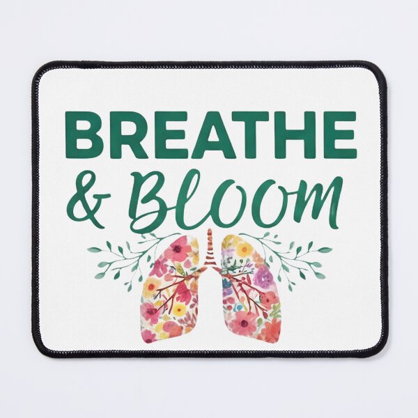 Item preview, Breathe & Bloom: Floral Lungs Wellness Illustration designed and sold by VibranPalette.