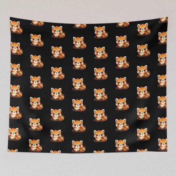 Item preview, Red Panda, Kawaii Cute Design designed and sold by shadow-bloom.