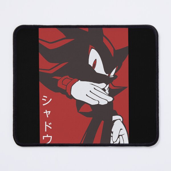 Item preview, Normal Black Shadow Hedgehog Anime Manga Style Background Red designed and sold by Dionueyne.