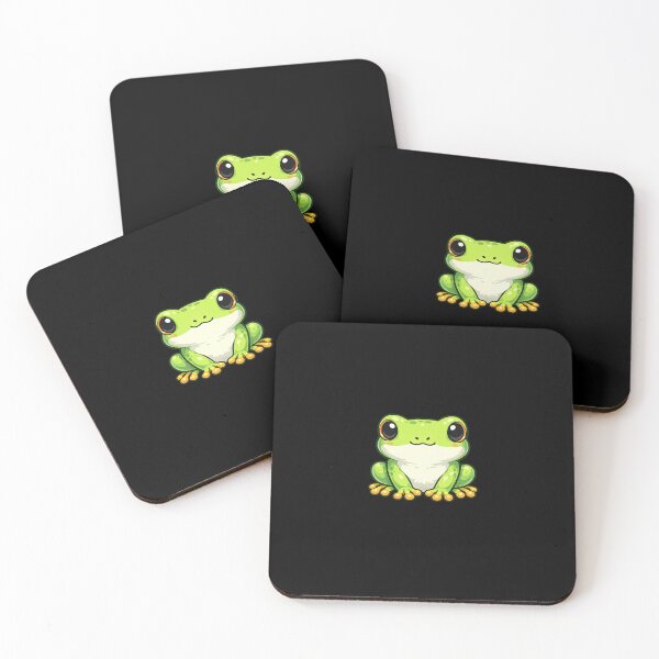 Item preview, Tree Frog, Kawaii Cute Design designed and sold by shadow-bloom.