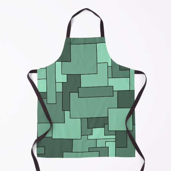 Item preview, Aquamarine Geometric Square Pattern designed and sold by Laffinch.