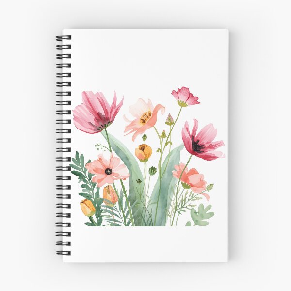 Item preview, Watercolor flowers pattern designed and sold by Designfs.
