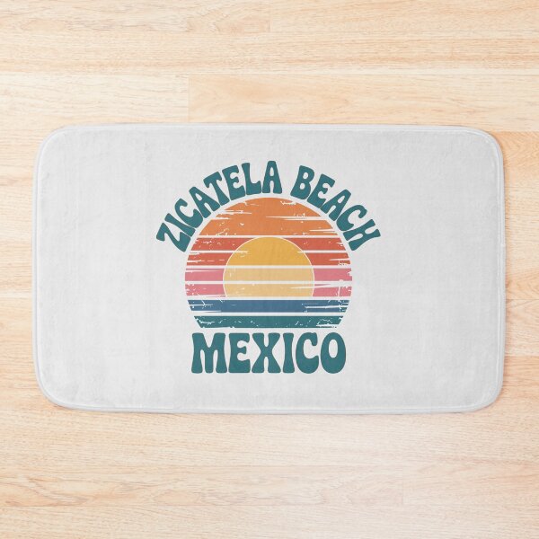 Item preview, Zicatela Beach Mexico Vintage – Retro Sunset Surf Streetwear designed and sold by paulo silveira.