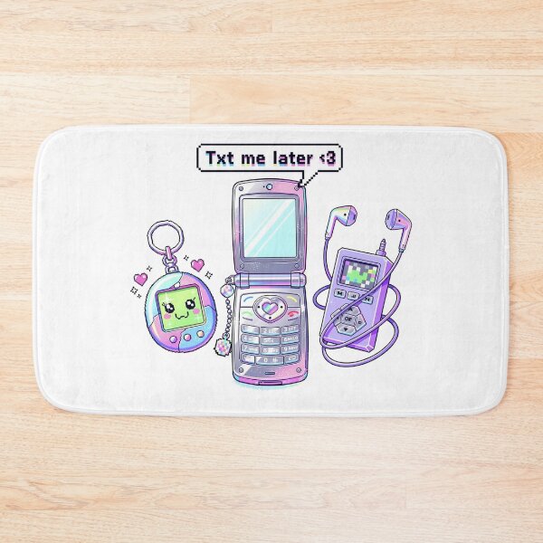 Item preview, Txt Me Later — Y2K Vibes designed and sold by ninoni.