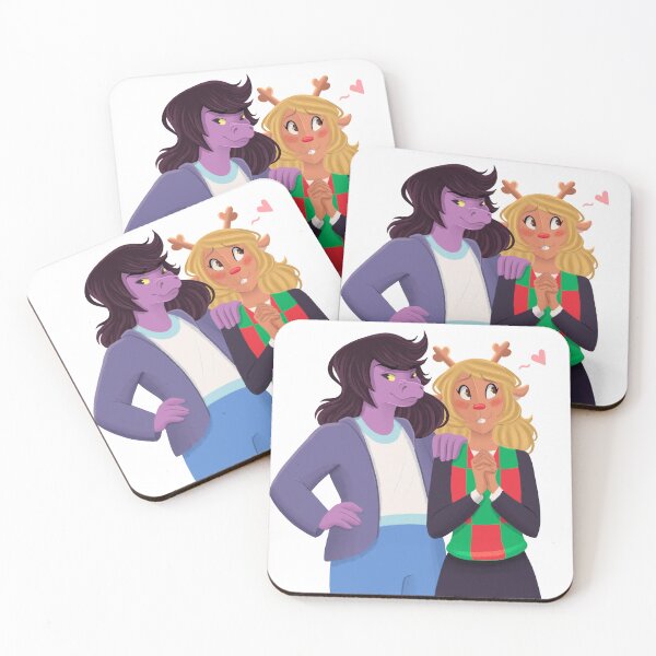 Item preview, Deltarune Susie and Noelle designed and sold by Jodoillustration.