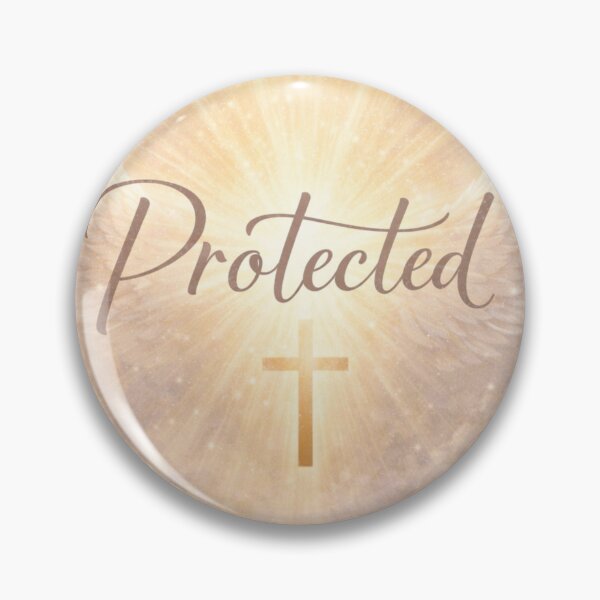 Item preview, Protected Christian Affirmation Art Faith Based Spiritual Wall Artwork designed and sold by TrackinDaTrends.