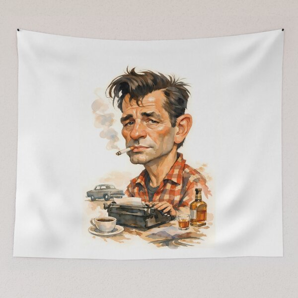Item preview, Jack Kerouac The Road Poet designed and sold by Sarcastic designs.