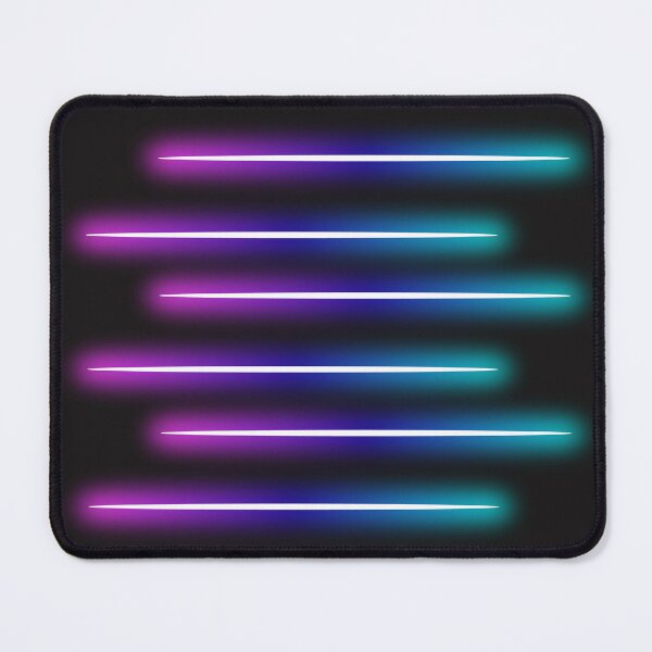 Item preview, Neon Glow Stripe Layers – Electric Cyberpunk Design designed and sold by SolutionsArt.