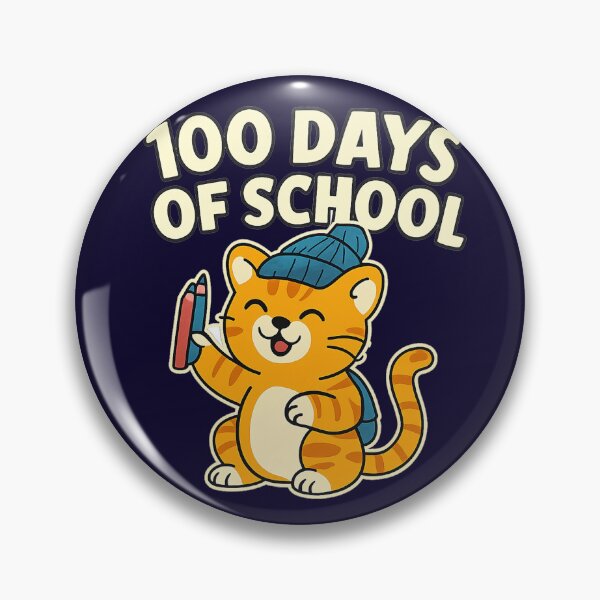 Item preview, 100 days of school cute funny cat vector designed and sold by  Mudikeys.