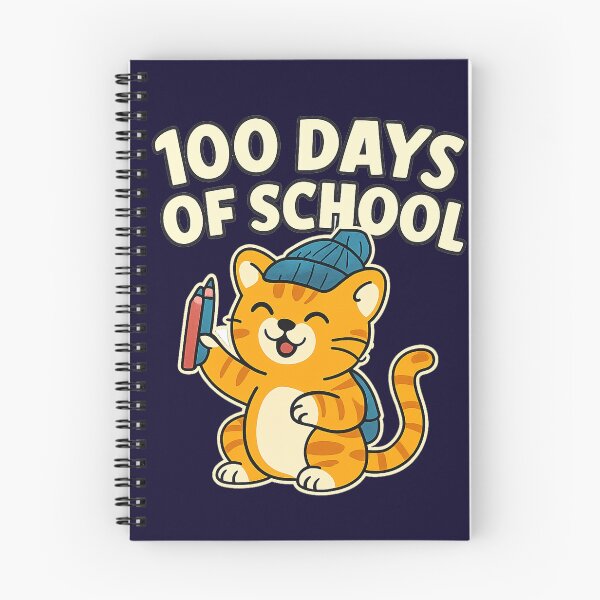 Item preview, 100 days of school cute funny cat vector designed and sold by  Mudikeys.