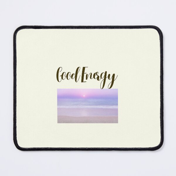Item preview, Good Energy – Positive Sunrise Typography Design designed and sold by J-Nature-Vibes.