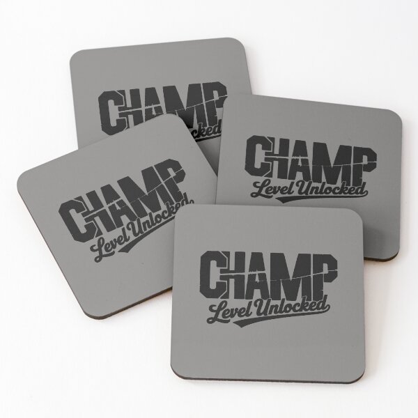 Item preview, Champ, Level Unlocked  designed and sold by freshwear design.